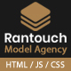 Rantouch - Model Agency, Model Portfolio, Photography, Fashion Multipurpose Creative HTML template - ThemeForest Item for Sale