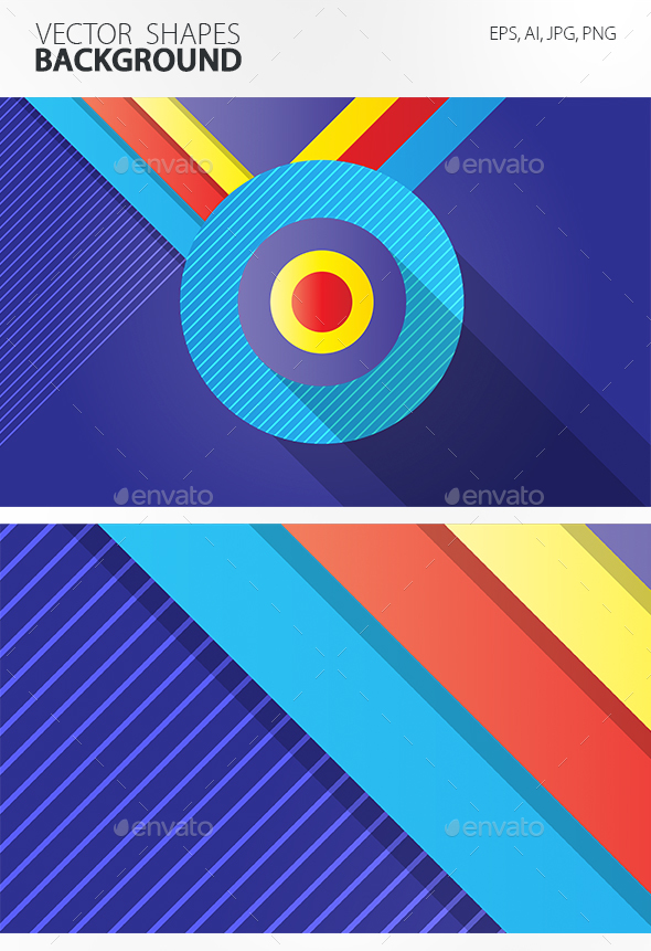 Vector Shapes Background - Tech / Futuristic Backgrounds