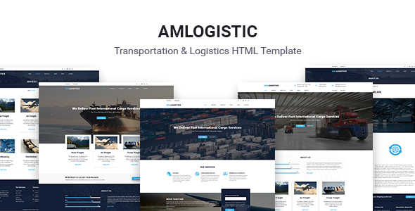 Amlogistic TransportationLogistics - ThemeForest 20957984