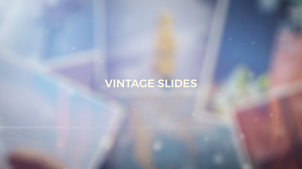 Vintage Photo Slides - VideoHive 22137350