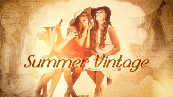 Summer Vintage - VideoHive 22140002