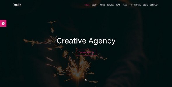 Special Xmila - One Page Creative Template