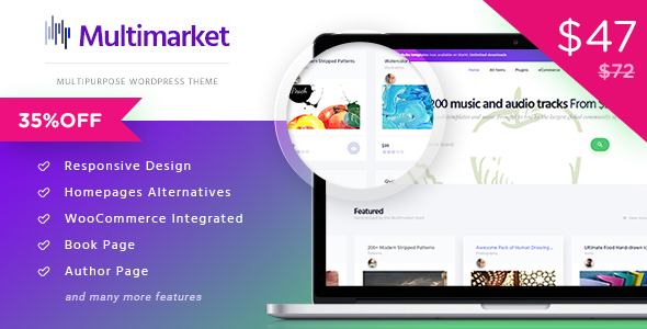 Multimarket - WooCommerce Marketplace Theme - WooCommerce eCommerce
