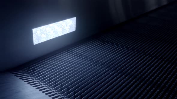 Moving walkway, moving sidewalk, moving pavement, travelator at an international airport alt