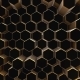 Black-gold Abstract Field Hexagon - VideoHive Item for Sale