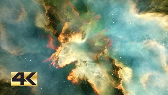Abstract Space Nebula Background