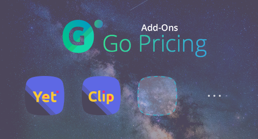 Go Pricing - Add-ons