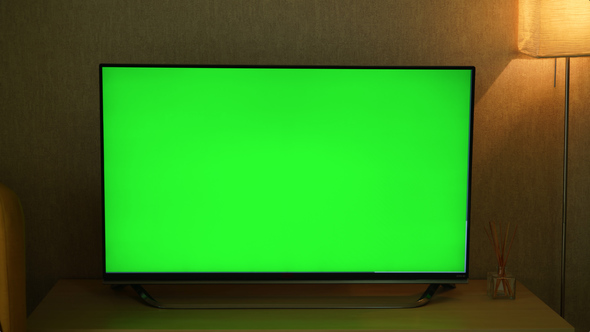 Green Screen Tv at Office, Stock Footage | VideoHive