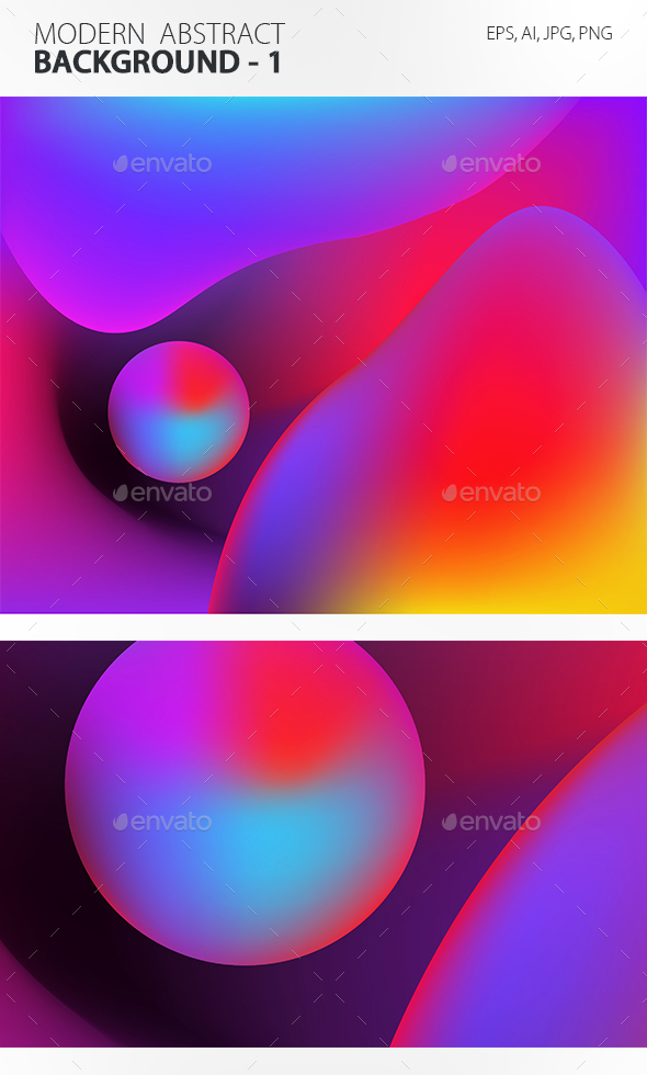 Modern Abstract Background 1 - Abstract Backgrounds