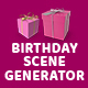 Birthday Scene Generator - GraphicRiver Item for Sale