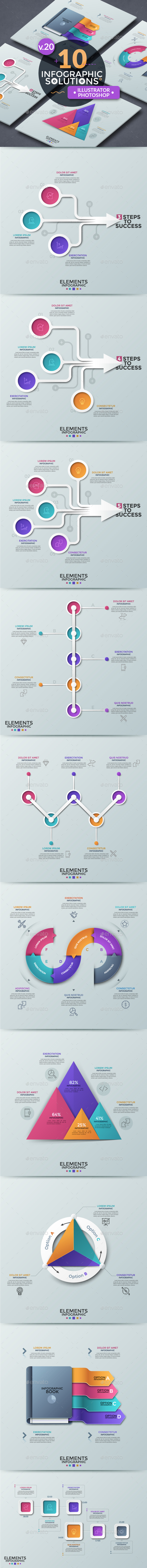 Infographic Solutions. Part 20 - Infographics