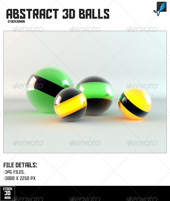 Abstract 3D Balls - Abstract 3D Renders