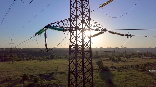 High-voltage Power Pylon alt