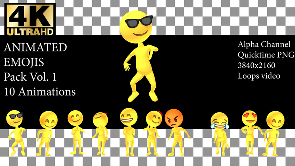 3D Emojis Pack