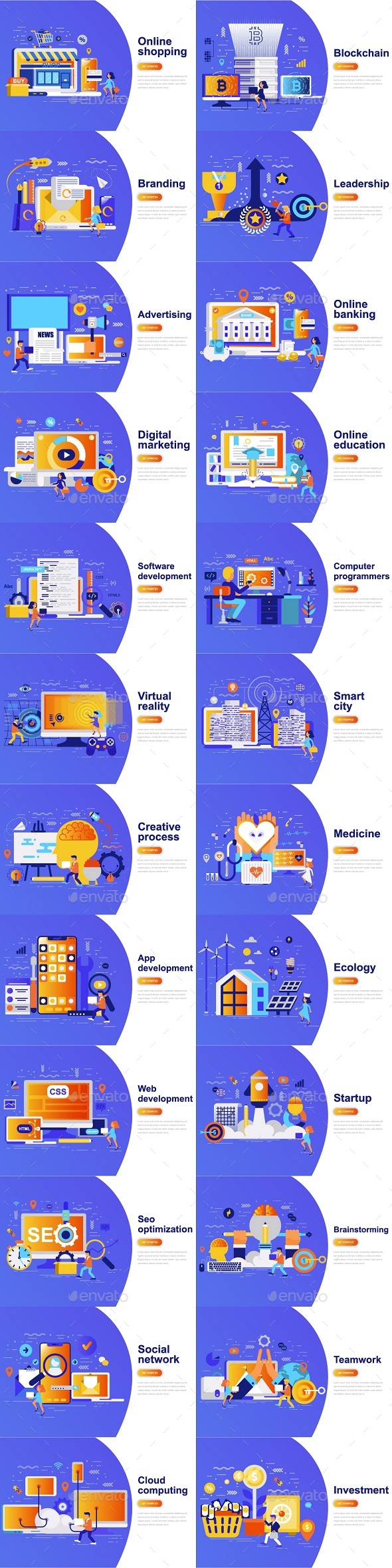 Landing Page Template - Concepts Business