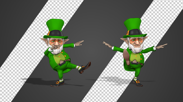 St. Patricks Day - Leprechaun Dance (2-Pack)