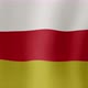 The National Flag of South Ossetia