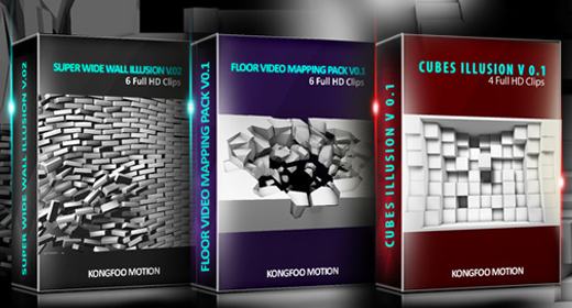 Video Mapping Collection Packs