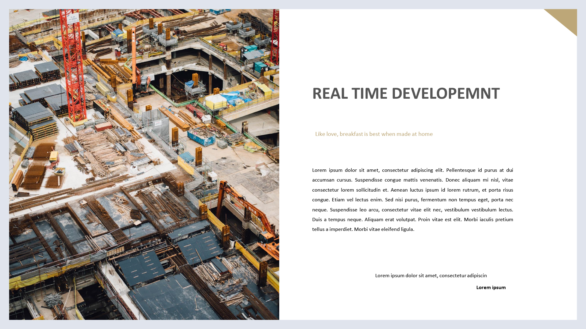 Build - Development Google Slides Template