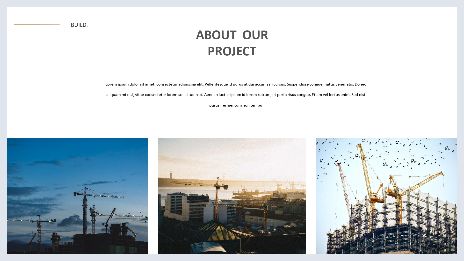 Build - Development Google Slides Template