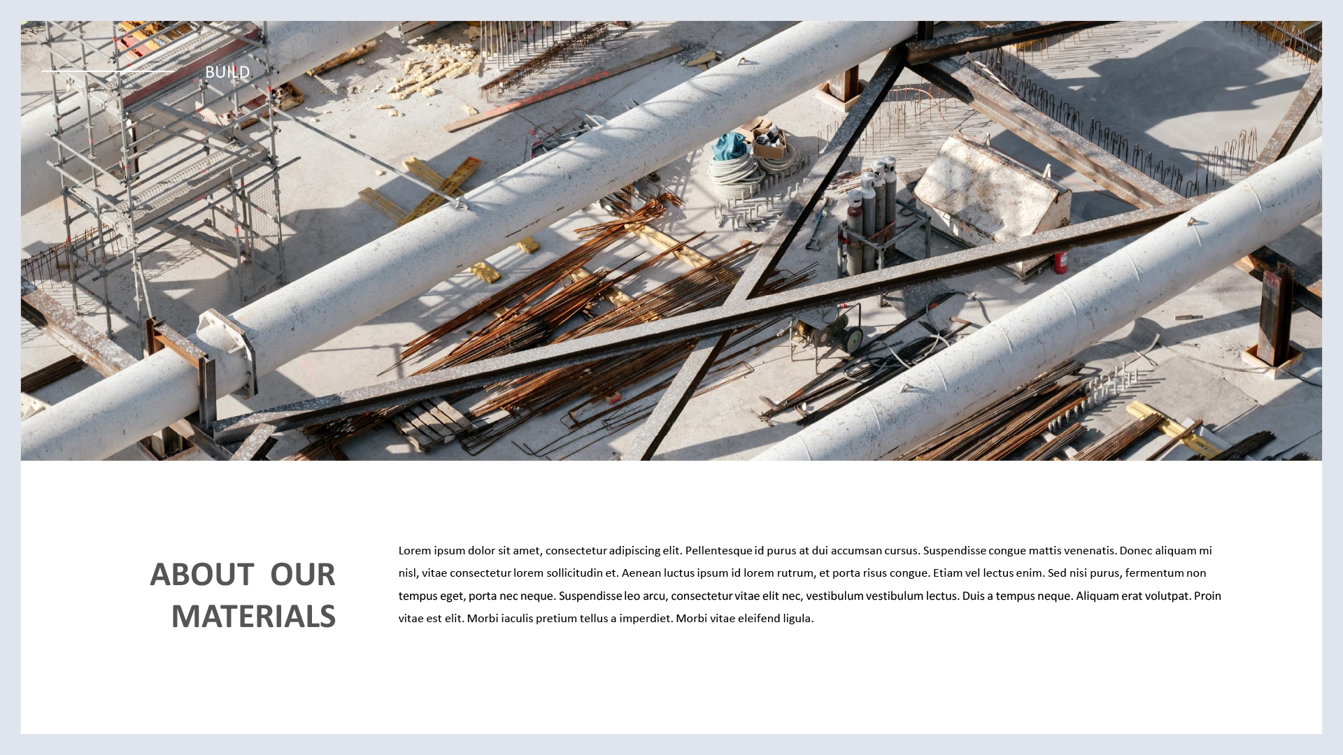 Build - Development Google Slides Template