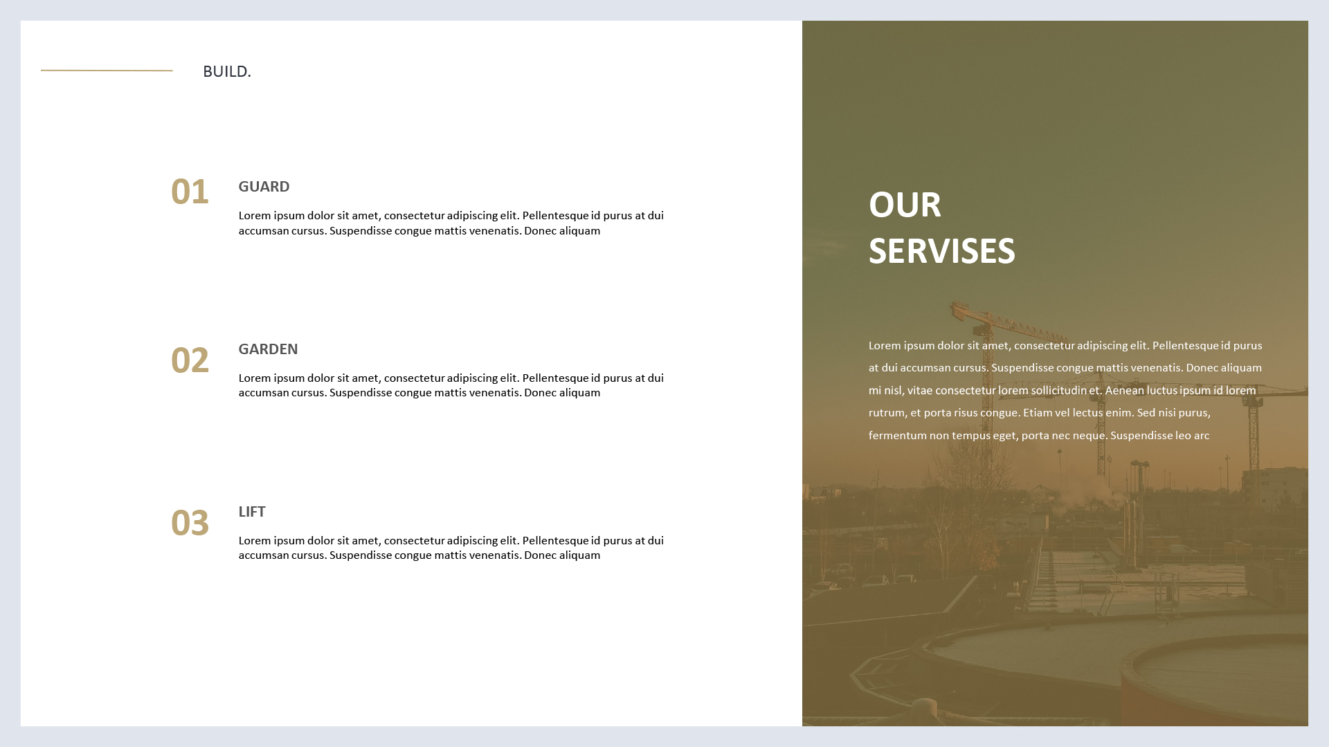 Build - Development Google Slides Template