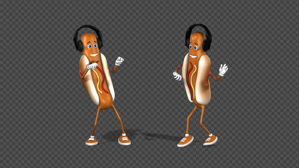 Hot Dog Dancing Disco (2-Pack)