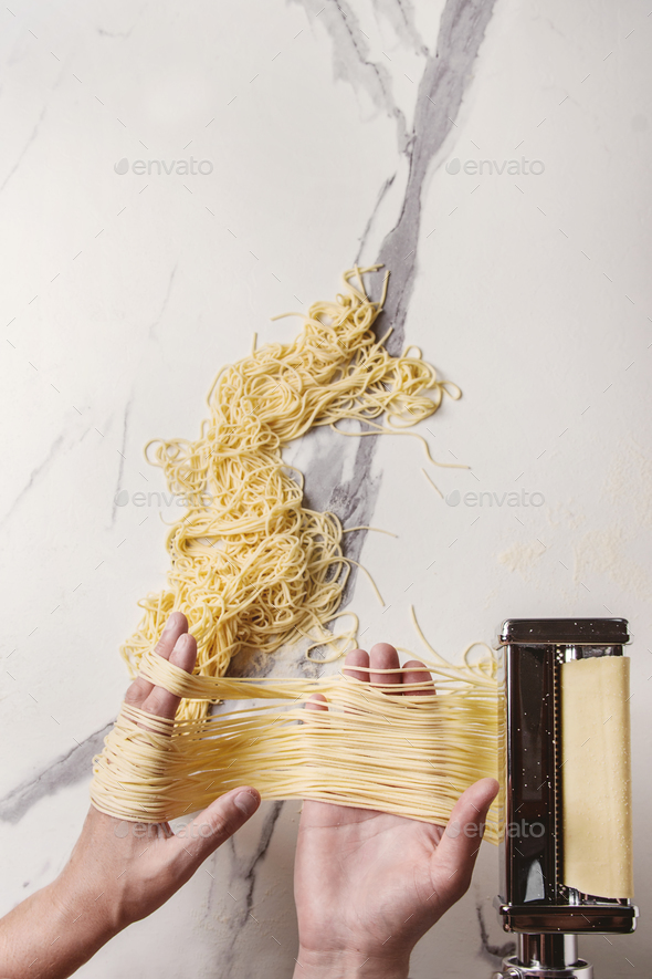 Homemade uncooked pasta