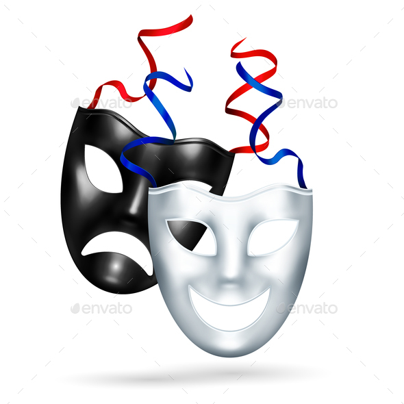 Tragedy Masks Stock Illustrations – 5,490 Tragedy Masks Stock  Illustrations, Vectors & Clipart - Dreamstime