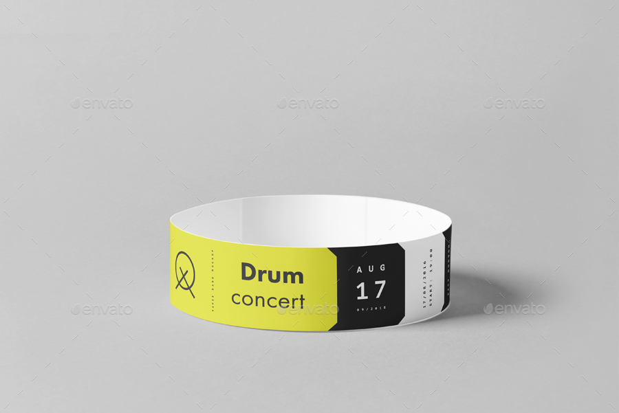 Download Paper Band Mock Up By Yogurt86 Graphicriver