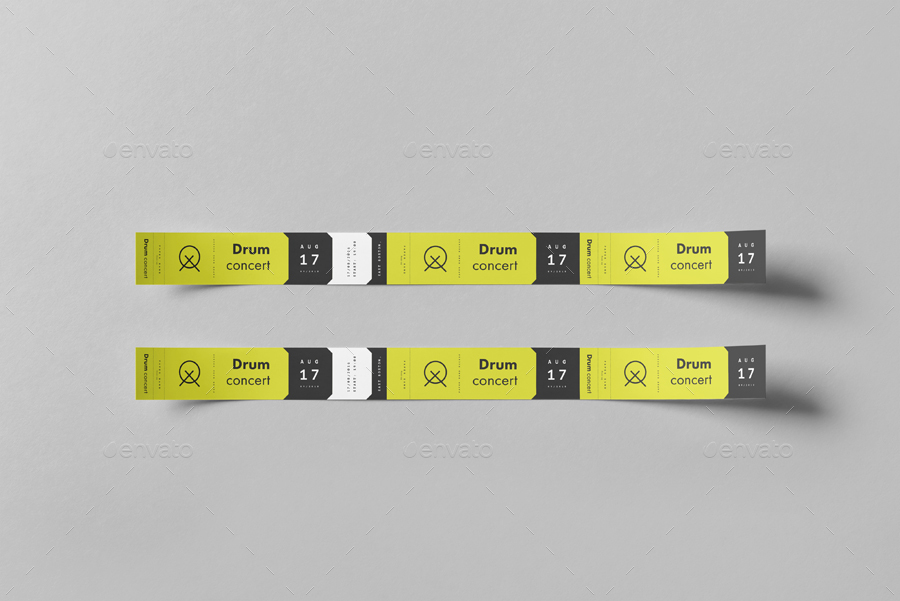 Download Paper Band Mock Up By Yogurt86 Graphicriver