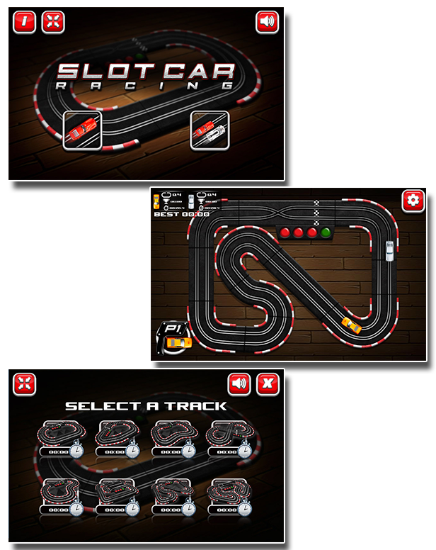 Slot Car Racing - HTML5 Racing Game by codethislab | CodeCanyon