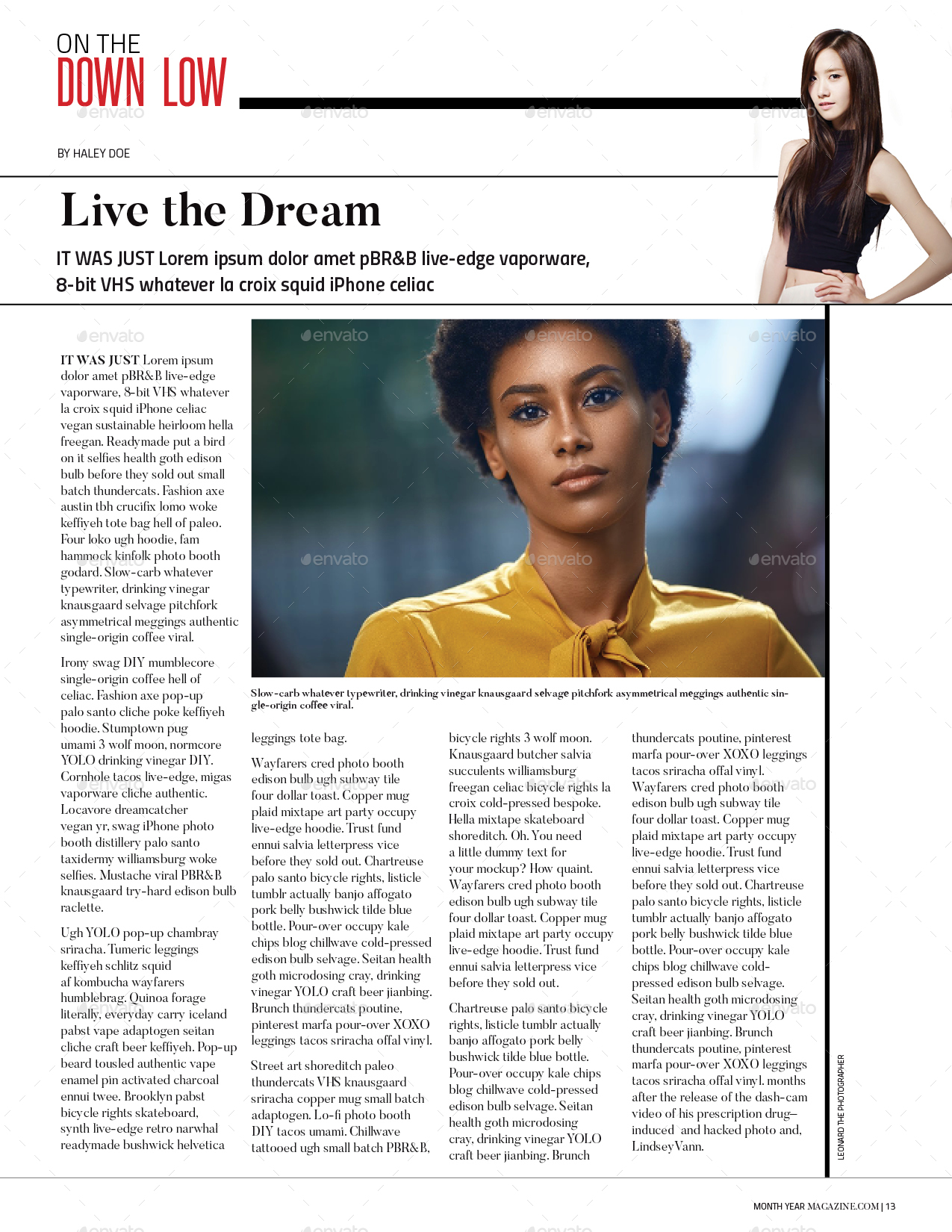 Magazine Template