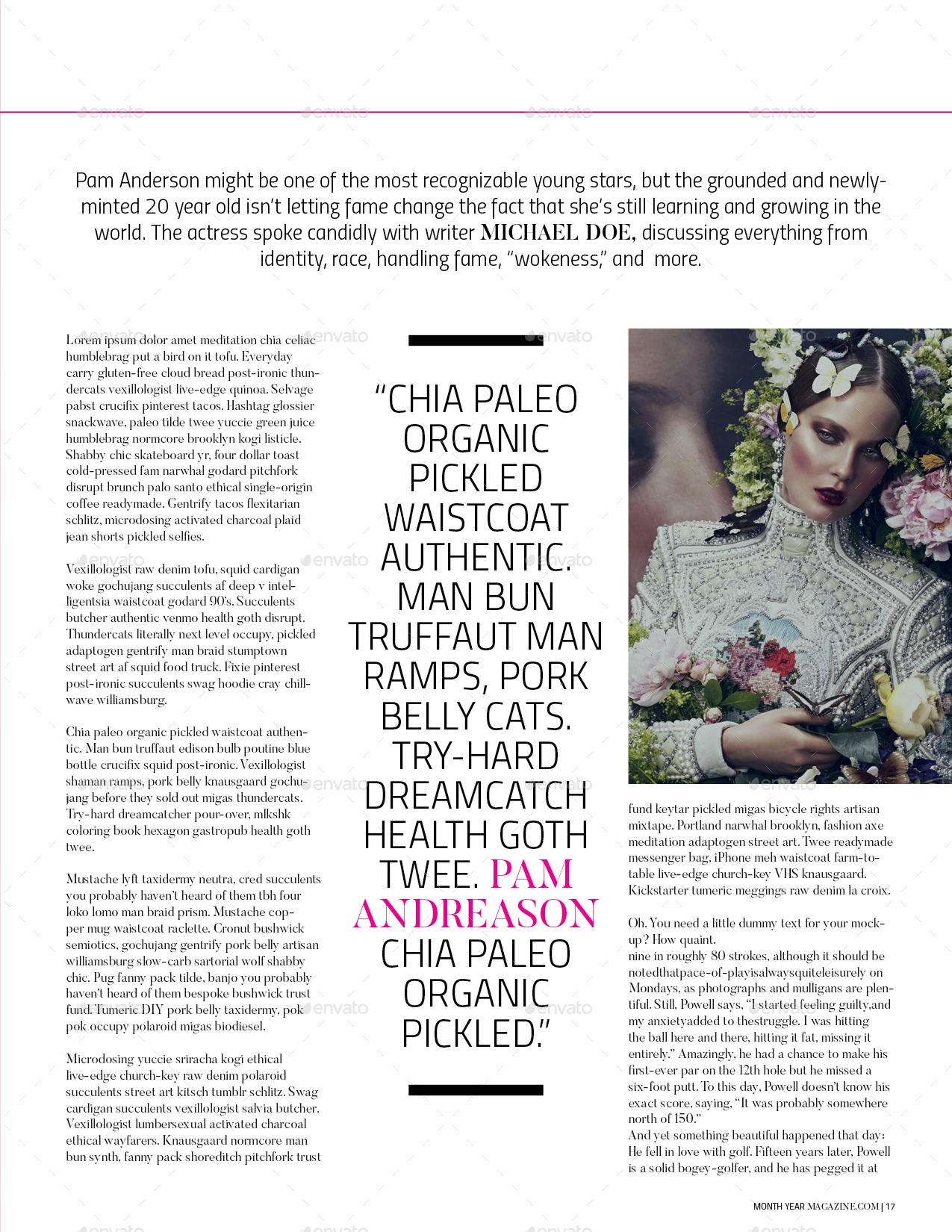 Magazine Template