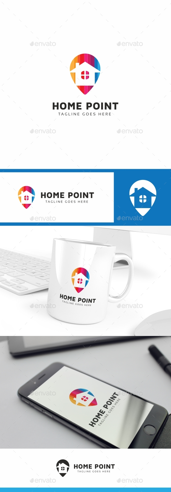 Home Point Logo - Buildings Logo Templates