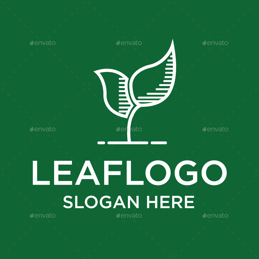 Leaf Logo by mlngraphicdesign | GraphicRiver
