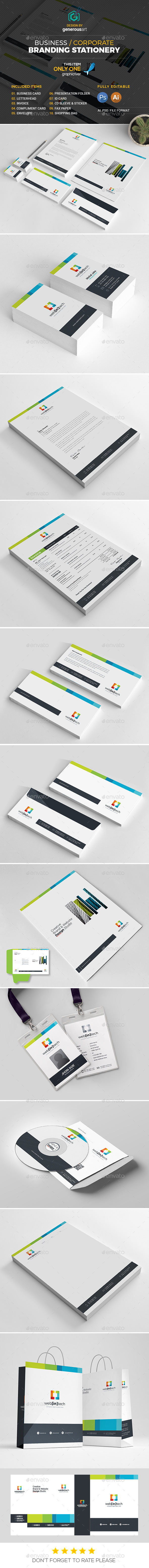 Stationery - Stationery Print Templates