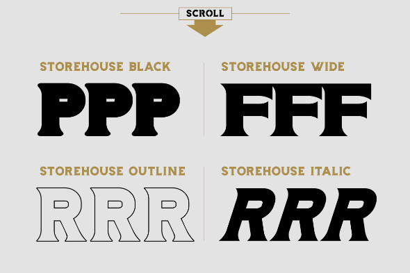 Storehouse Font