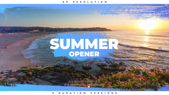 Summer Opener Openers template preview