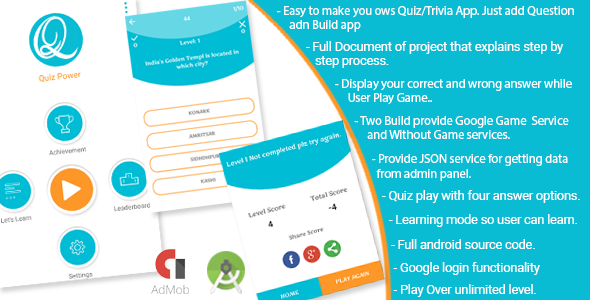 Quiz Power - CodeCanyon Item for Sale