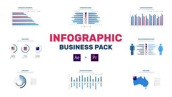 Infographic Business Pack - VideoHive 22178004