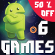 Bundle 6 Games Android with different Gameplay