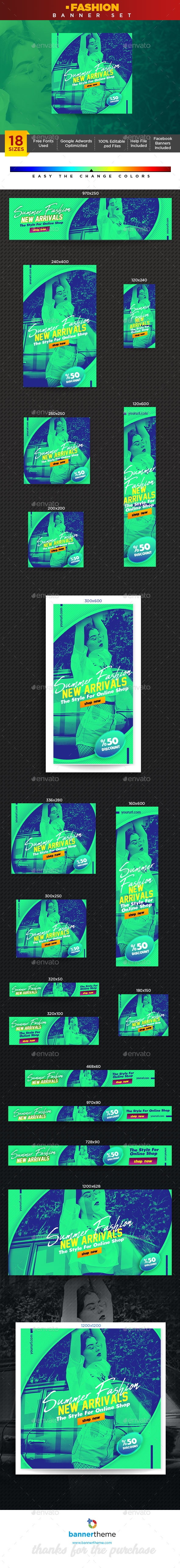 Fashion Banner - Banners & Ads Web Elements