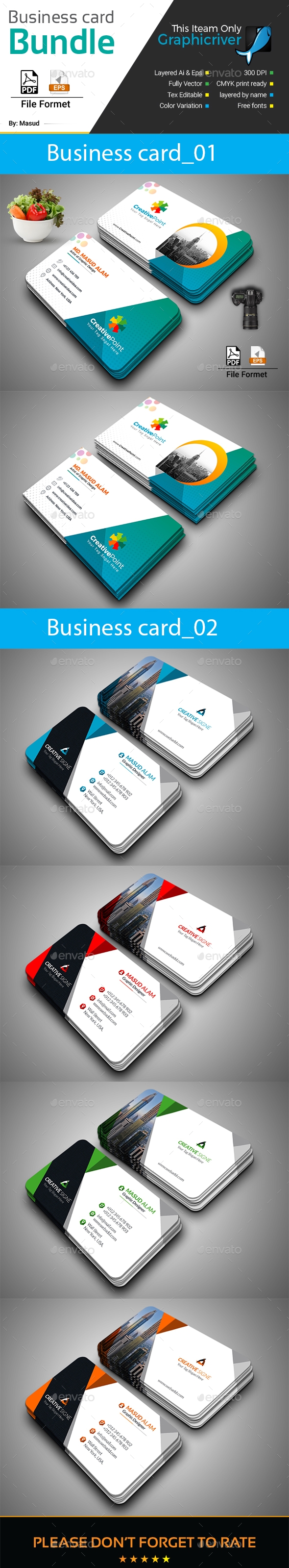 Business Card Bundle 2 in 1