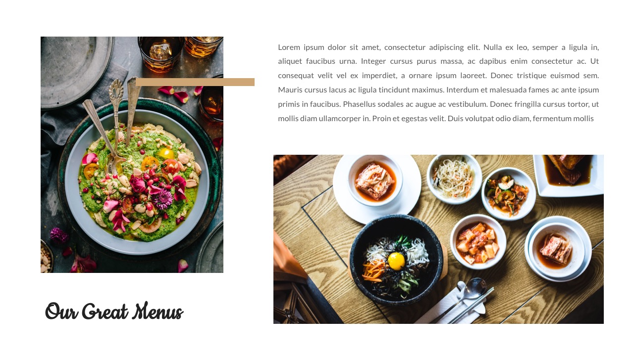 Foody - Food And Restaurant Keynote Template