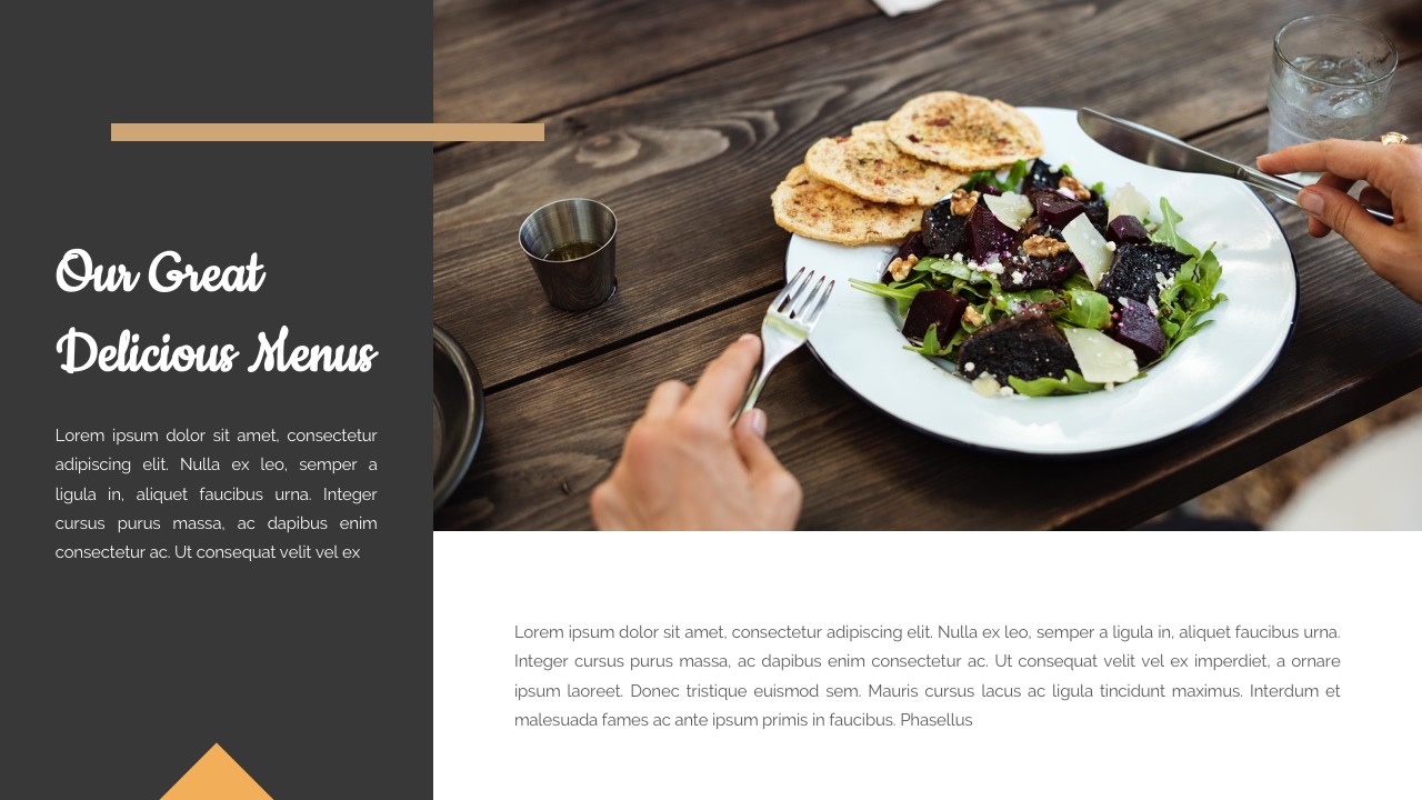 Foody - Food And Restaurant Keynote Template