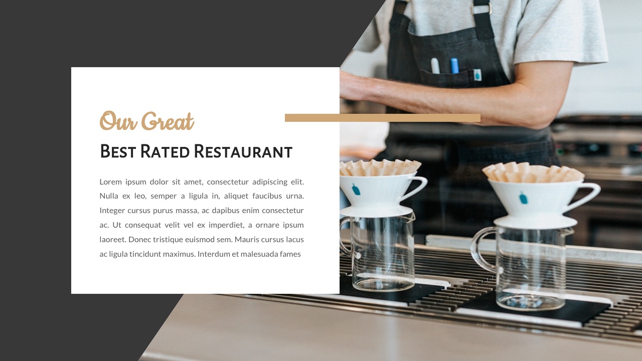 Foody - Food And Restaurant Keynote Template