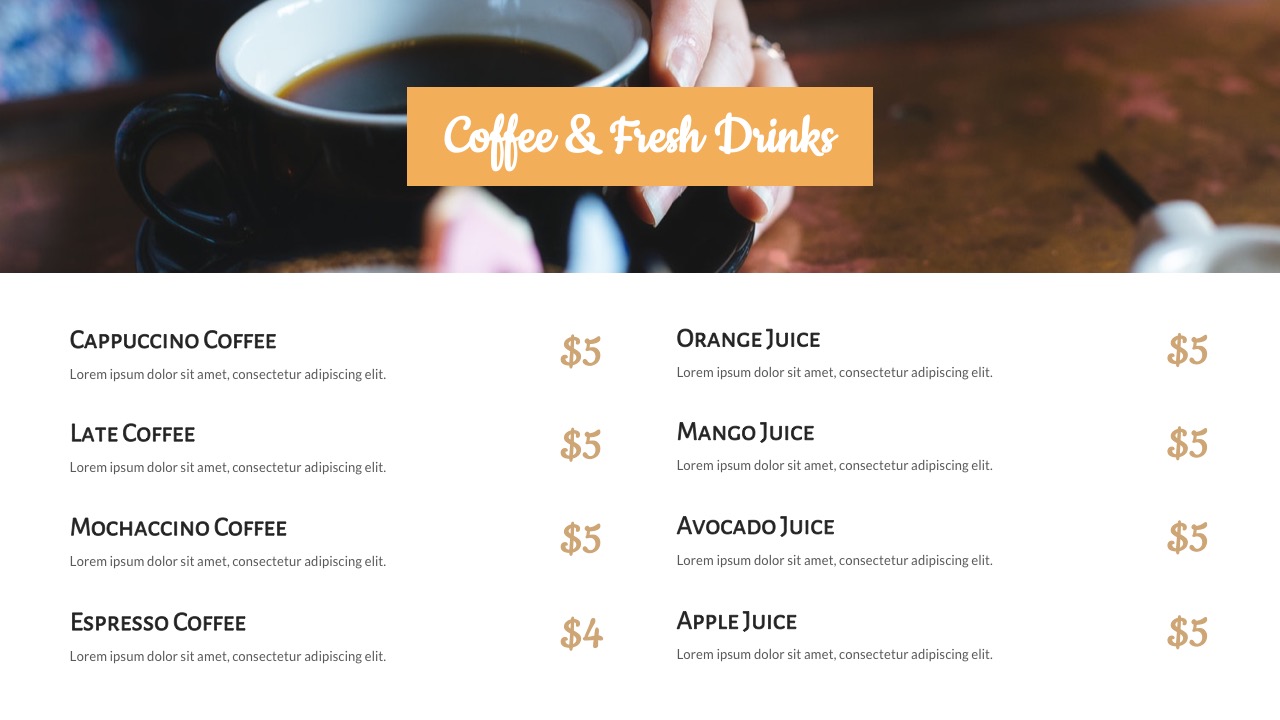 Foody - Food And Restaurant Keynote Template