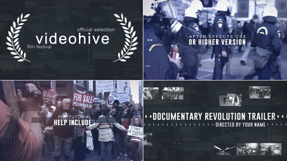 Documentary Revolution Trailer - VideoHive 20371778