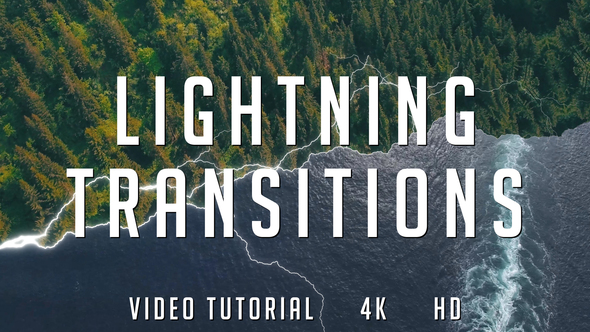 Lightning Transitions Pack - VideoHive 22191246